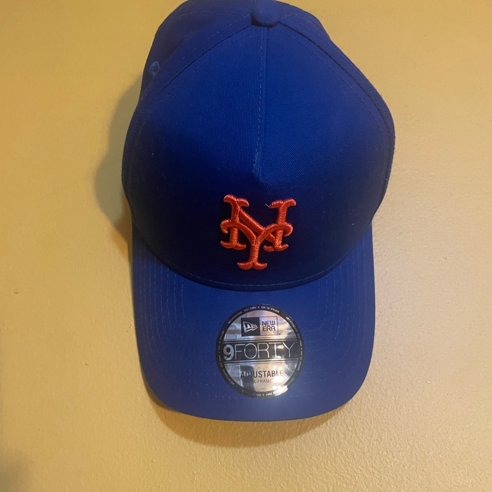New Era Blue and Orange Cap